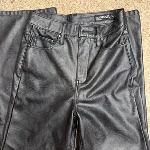 Blank NYC Black Straight Pants